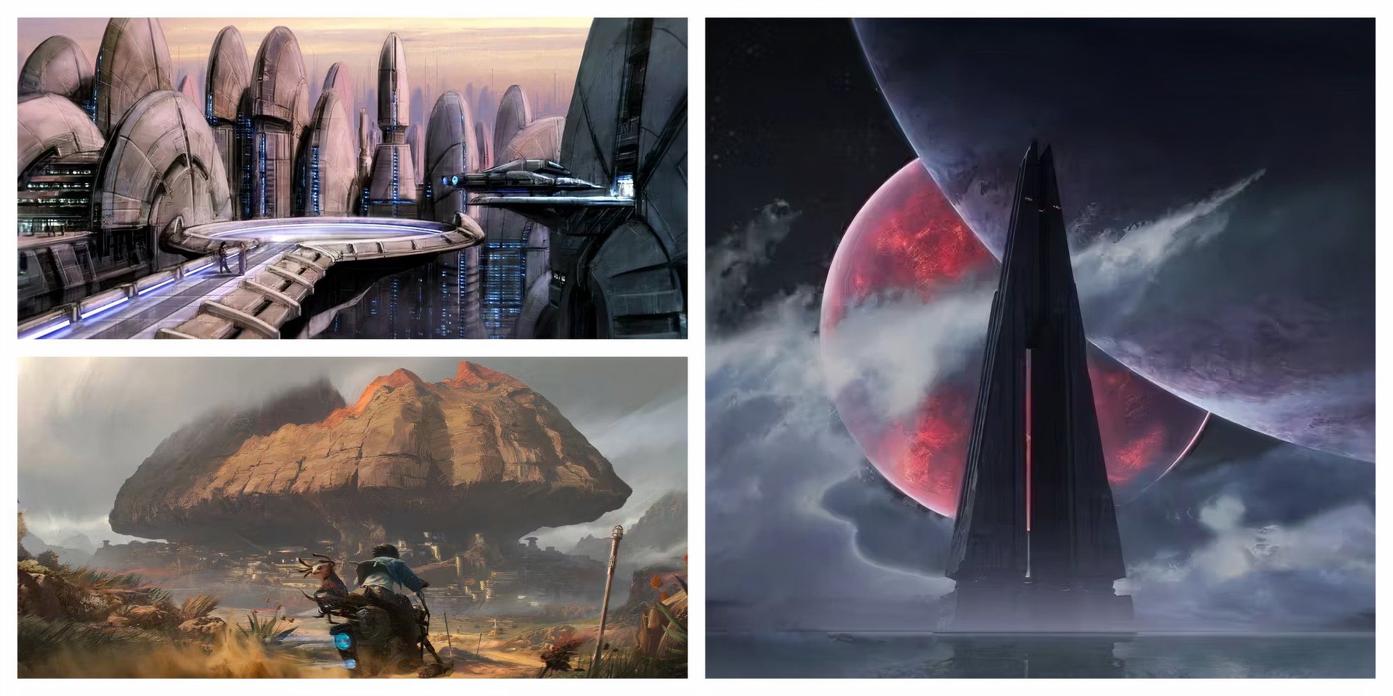 Toshara, Nur and Taris - some of the best planets introduced by star wars games