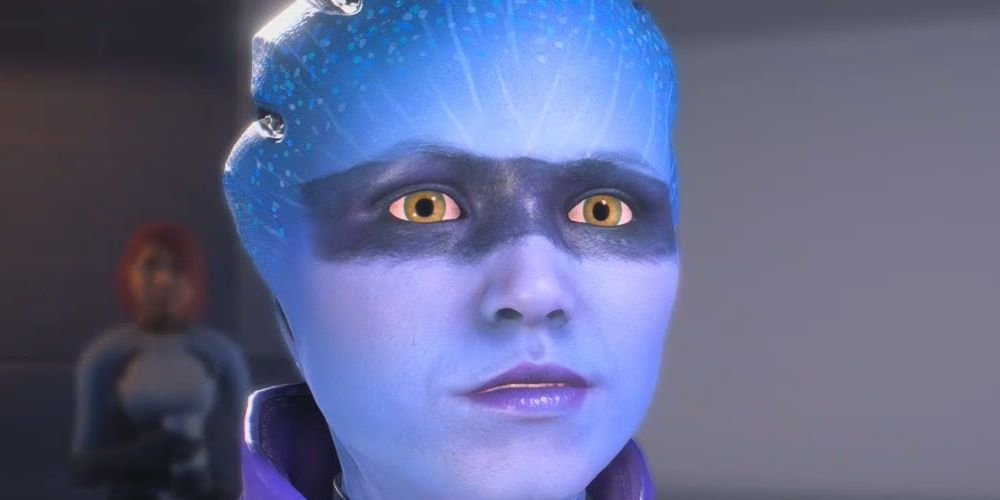 Mass Effect Andromeda screenshot of PeeBee close-up.