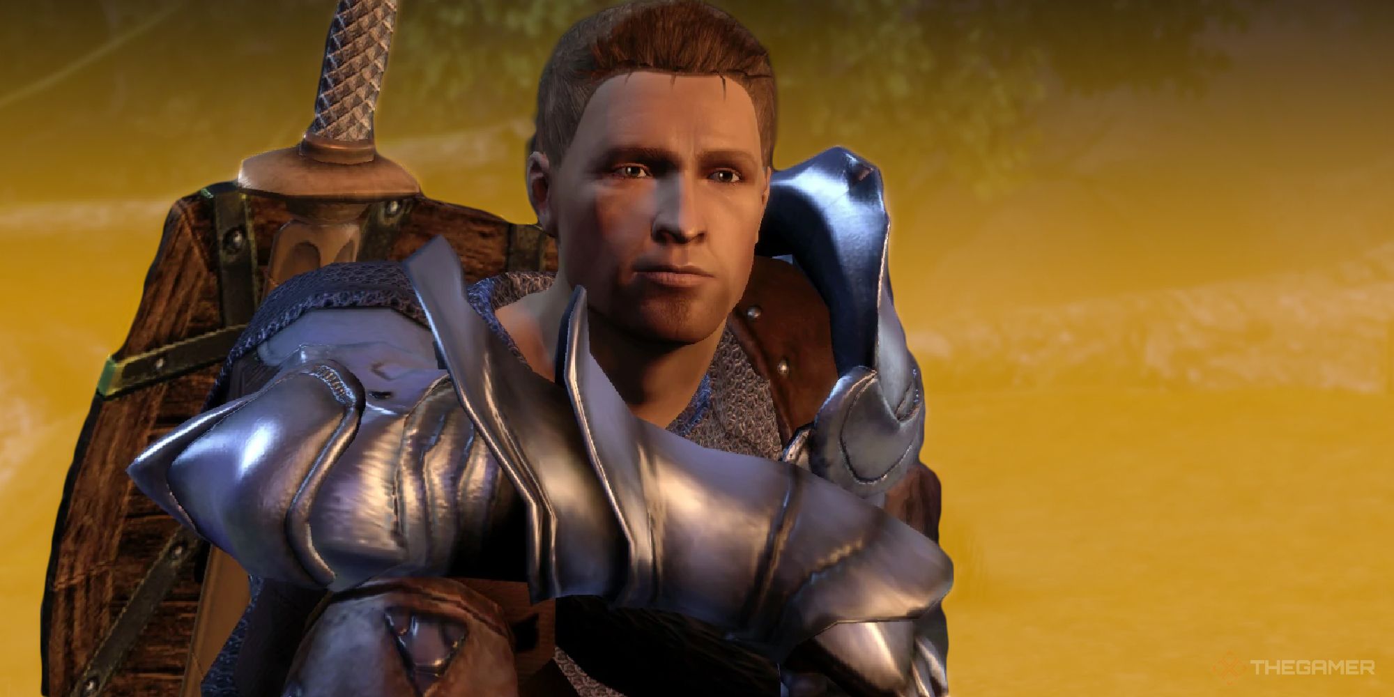 Dragon Age Origins screenshot of Alistair.