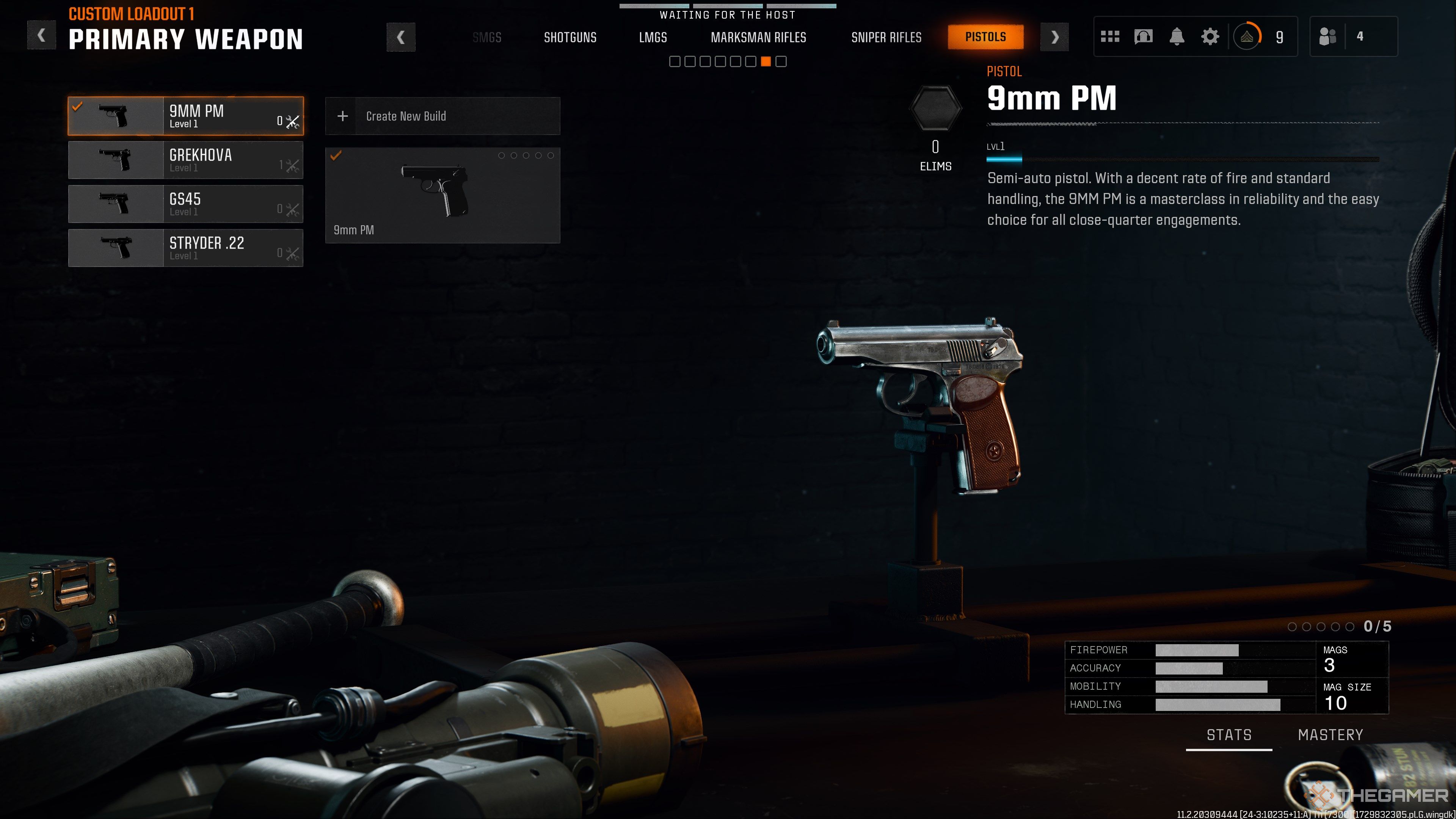 Black Ops 6 Create A Class Menu Preview Of Pistol