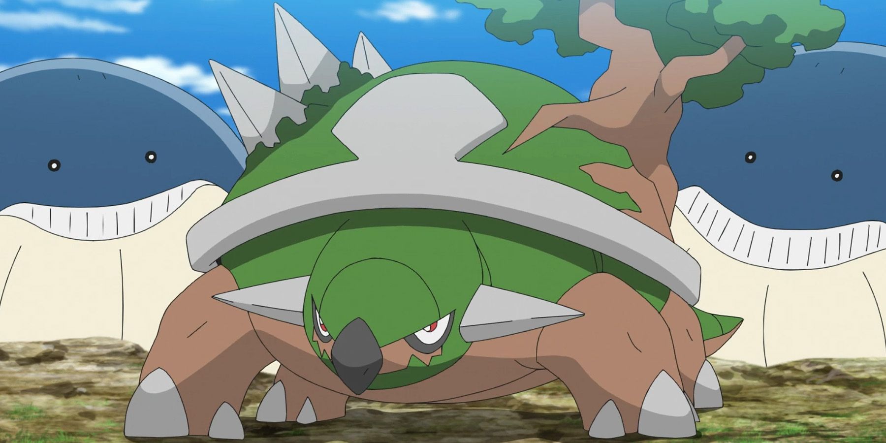 Ash's Torterra in Pokemon Anime