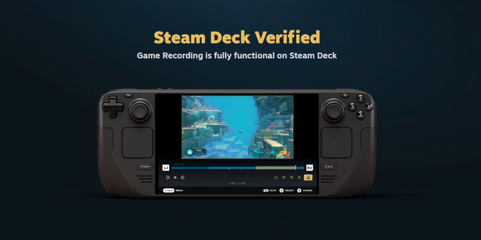 How to Enable Game Recording Feature on Steam Deck