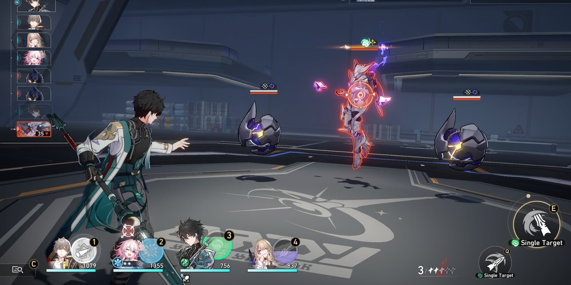 Dan Heng fighting in Honkai Star Rail