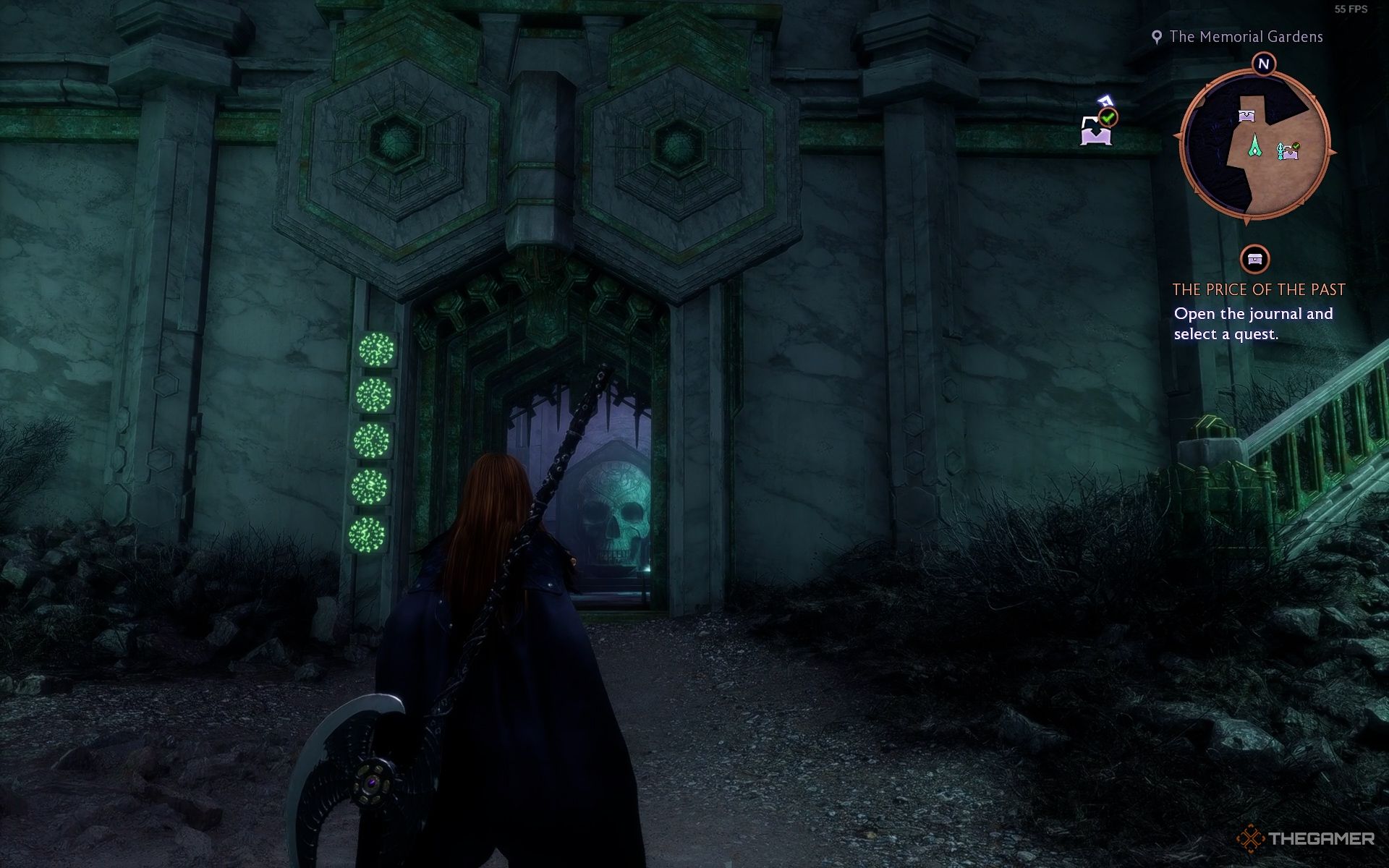 Rook has opened the gate after ringing all five Necropolis bells in Dragon Age The Veilguard.