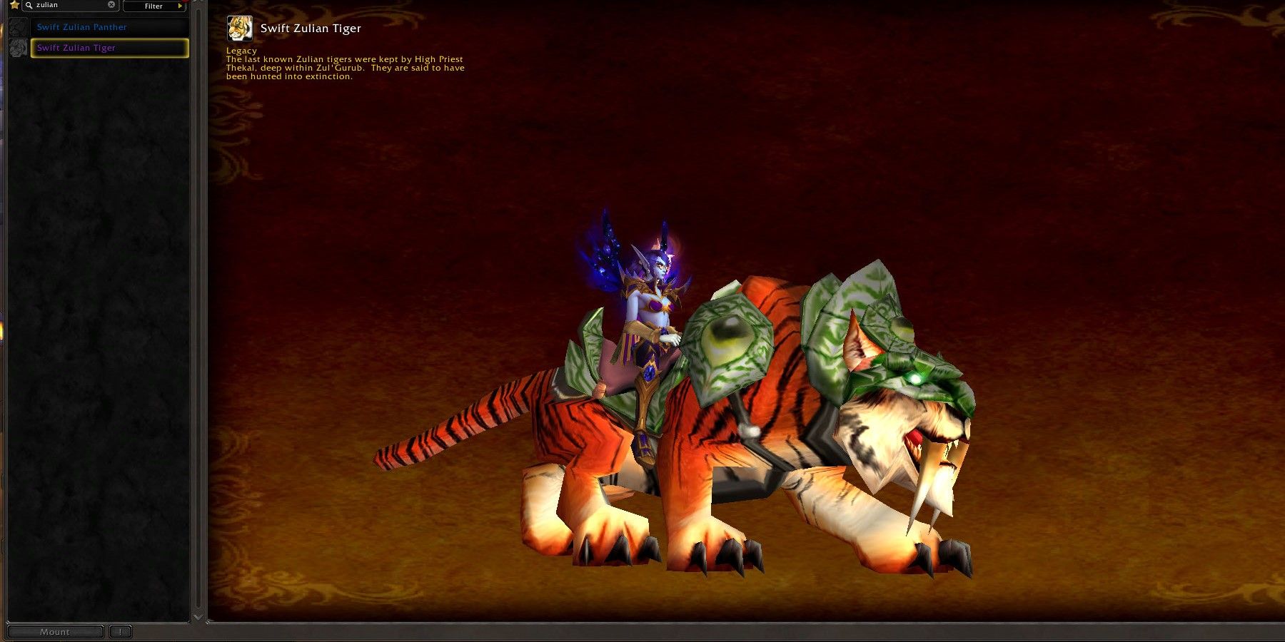 world of warcraft rarest mounts ranked 8