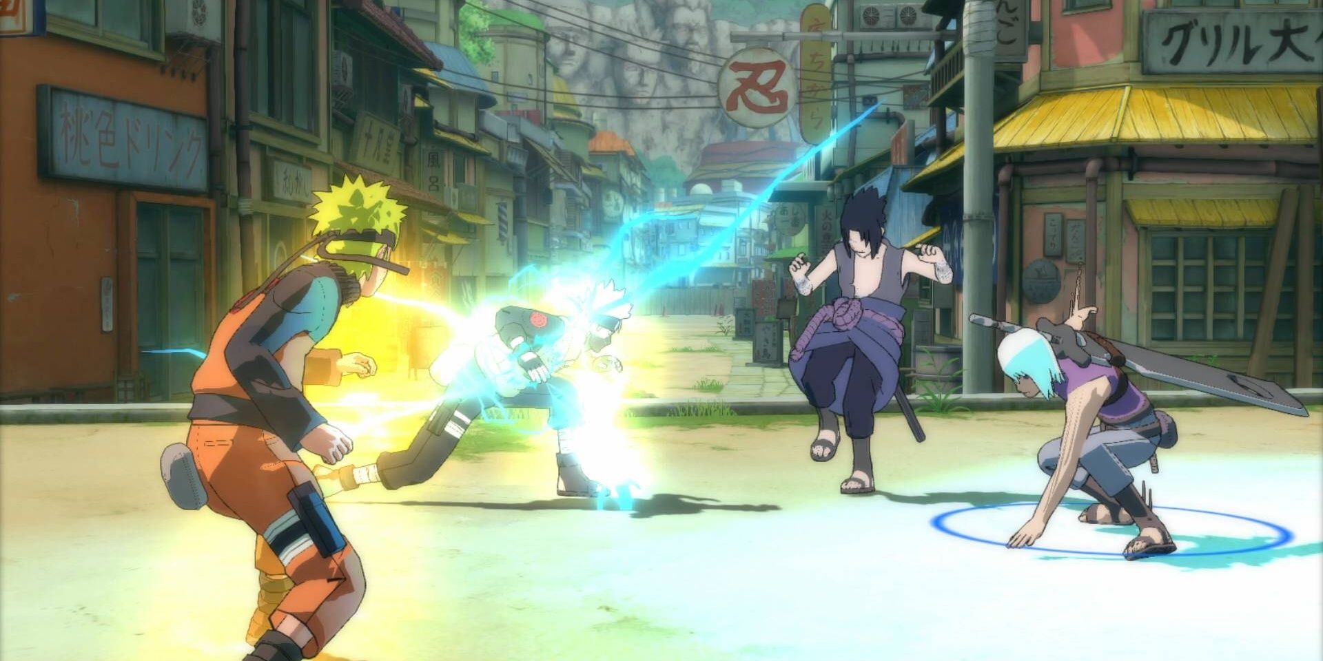 Naruto Shippuden Ultimate Ninja Storm gameplay