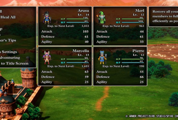 Should You Use Heal All Or Handy Heal All In Dragon Quest 3 Remake