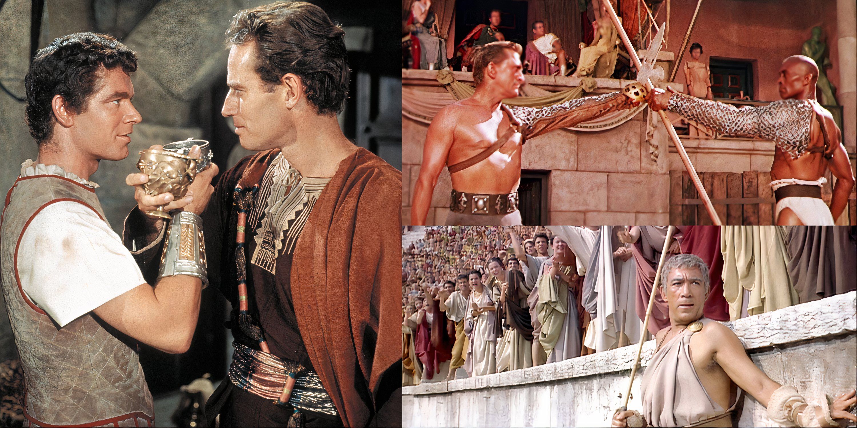 title gladiator movies barabbas spartacus ben hur