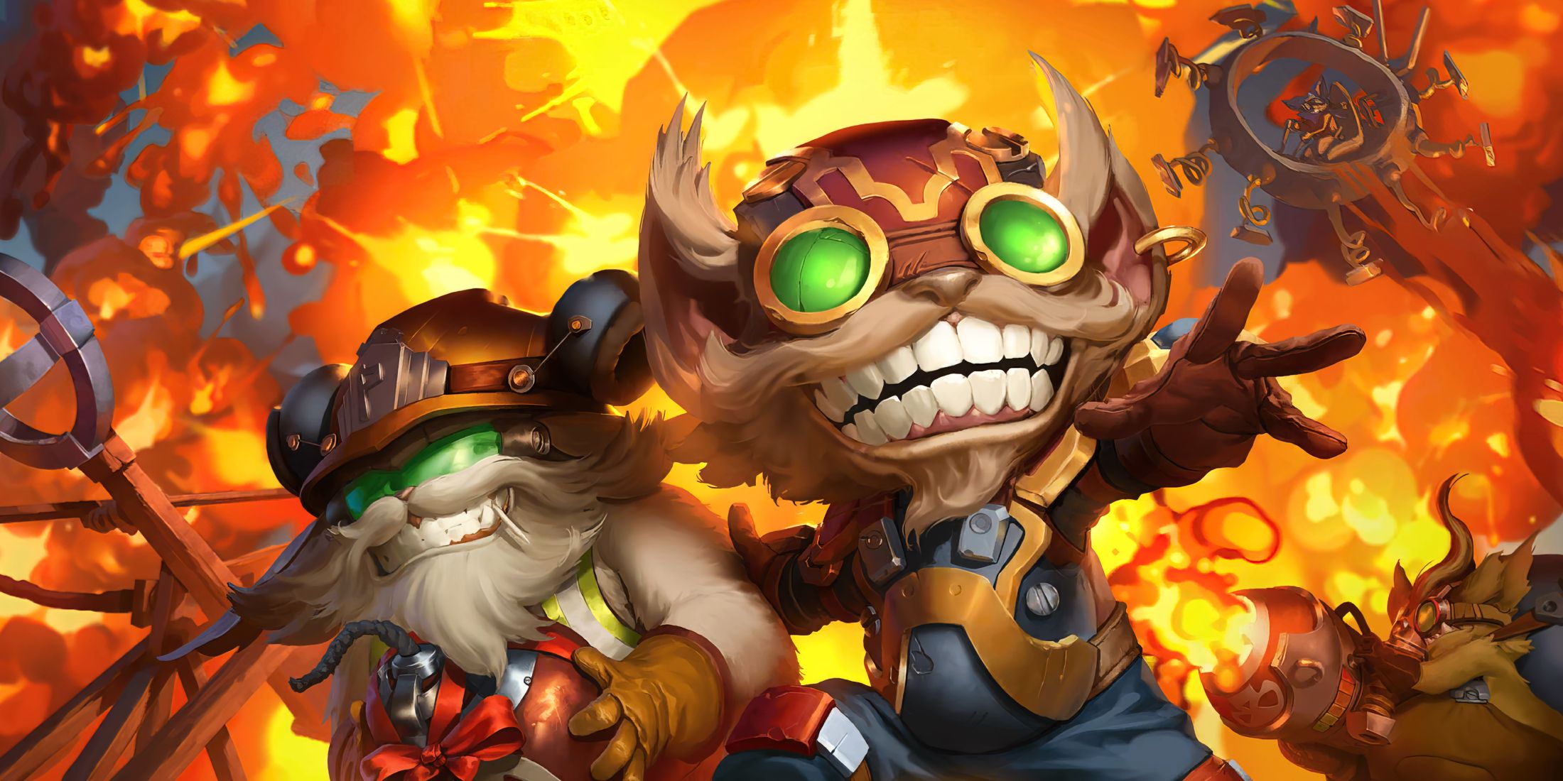 Ziggs, the explosive expert from Zaun, was left out of Arcane