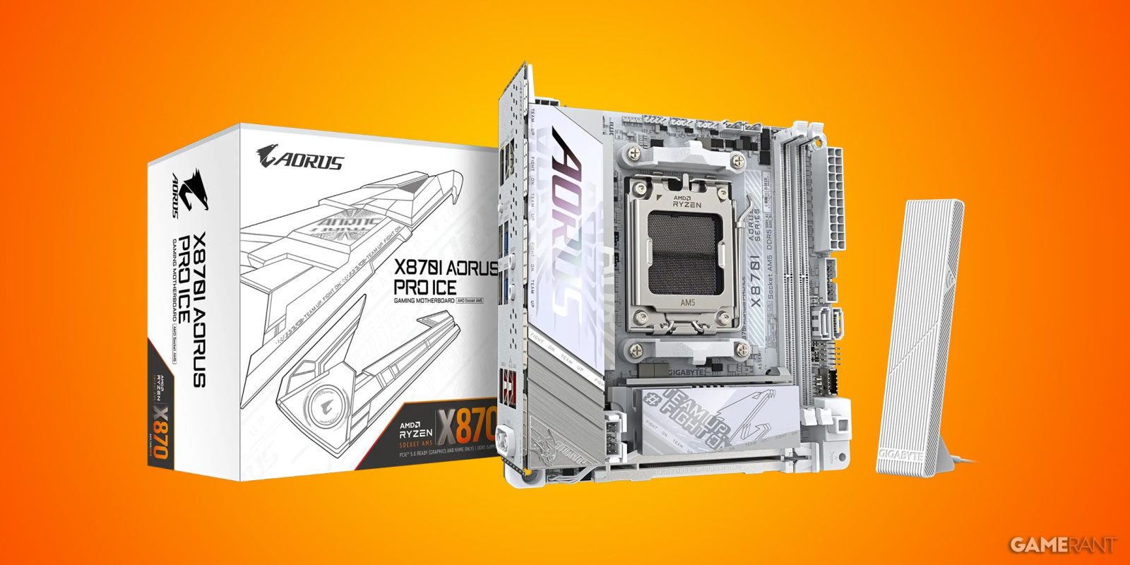 Gigabyte's X870I Aorus Pro Ice is Ready Giving Asus a Run For Their Money