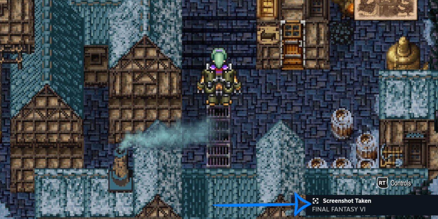 Steam Deck - screenshot of FF6