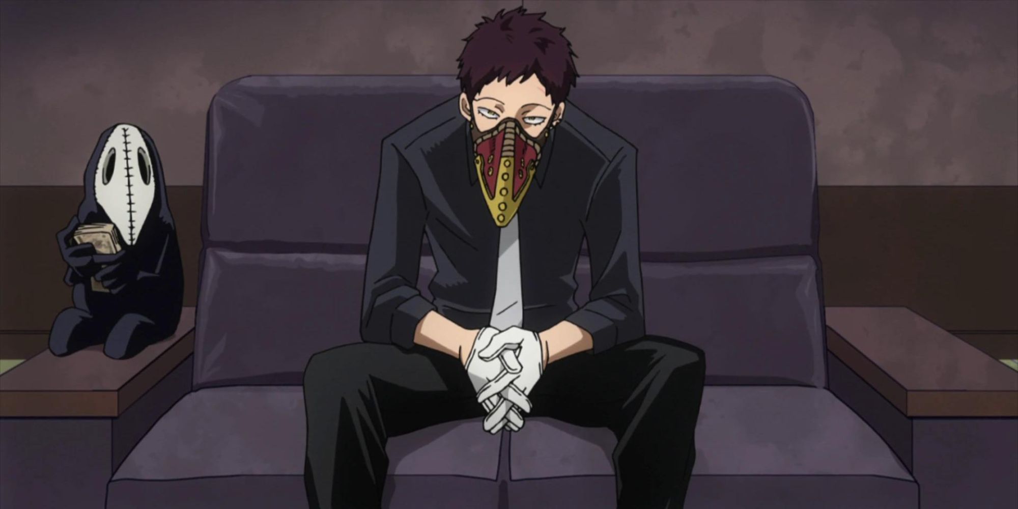 Overhaul sits down to talk with Shigaraki.