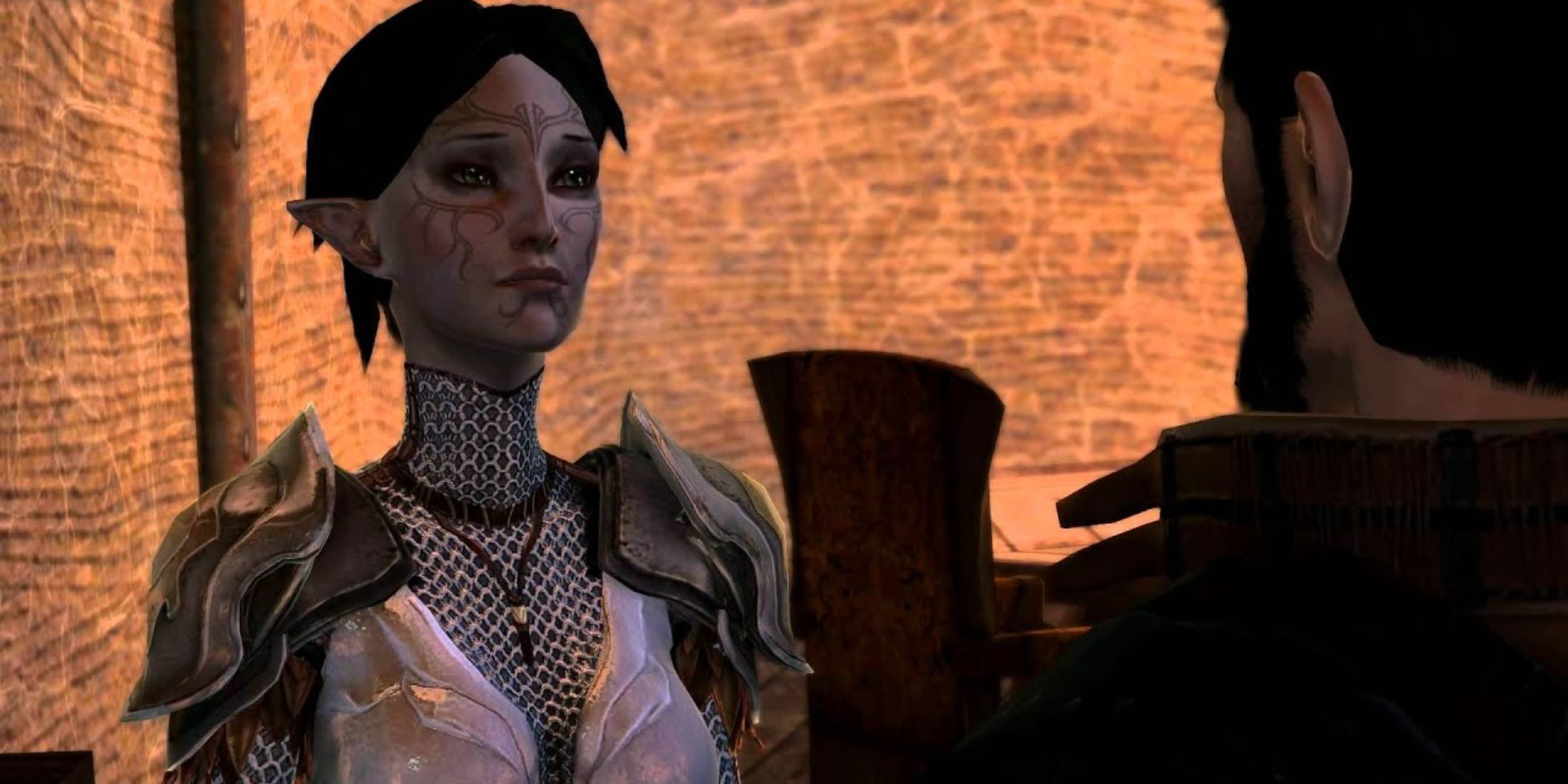 An image of Merrill from Dragon Age 2