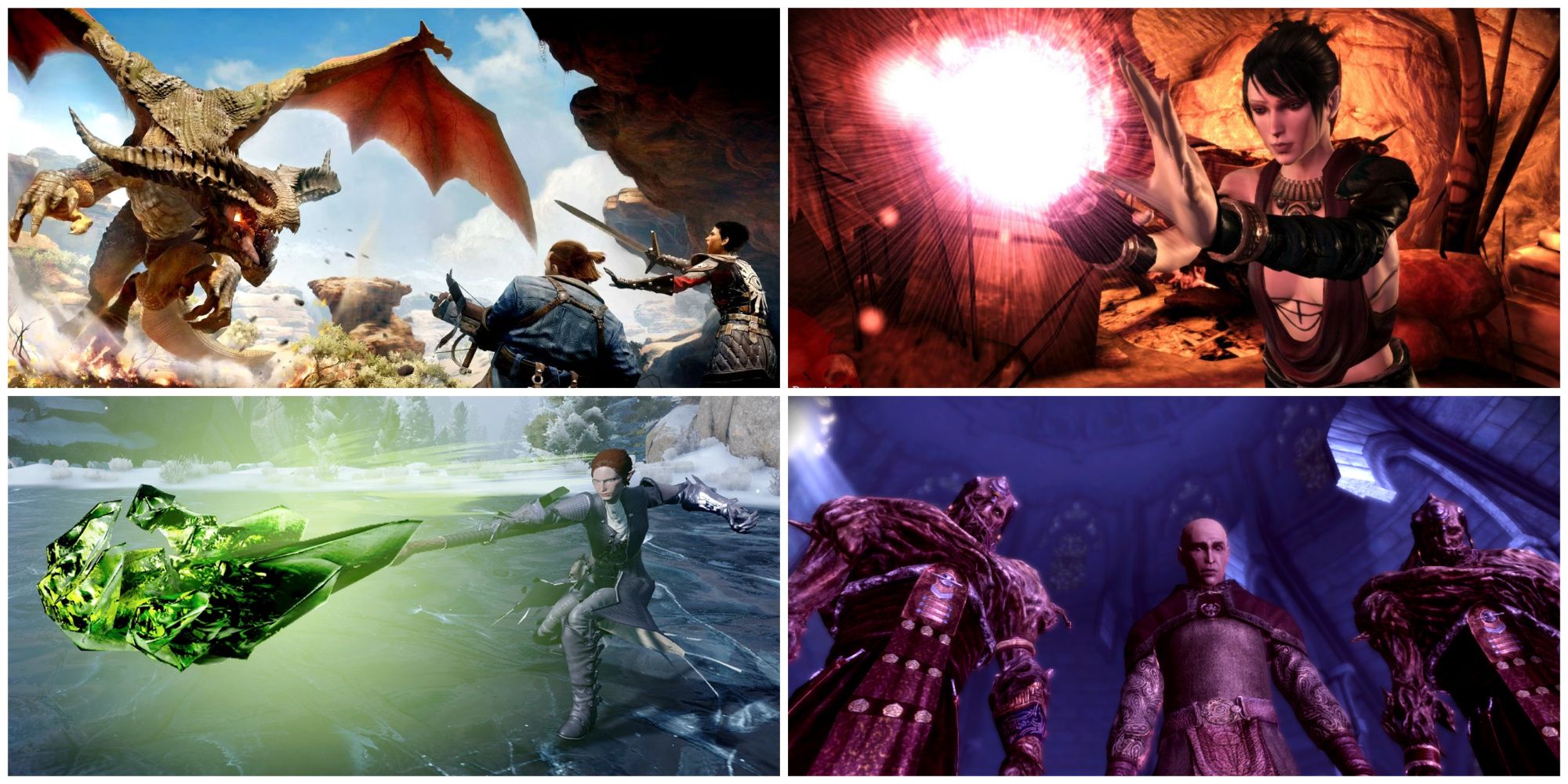 images of All Magic Types In Dragon Age Games