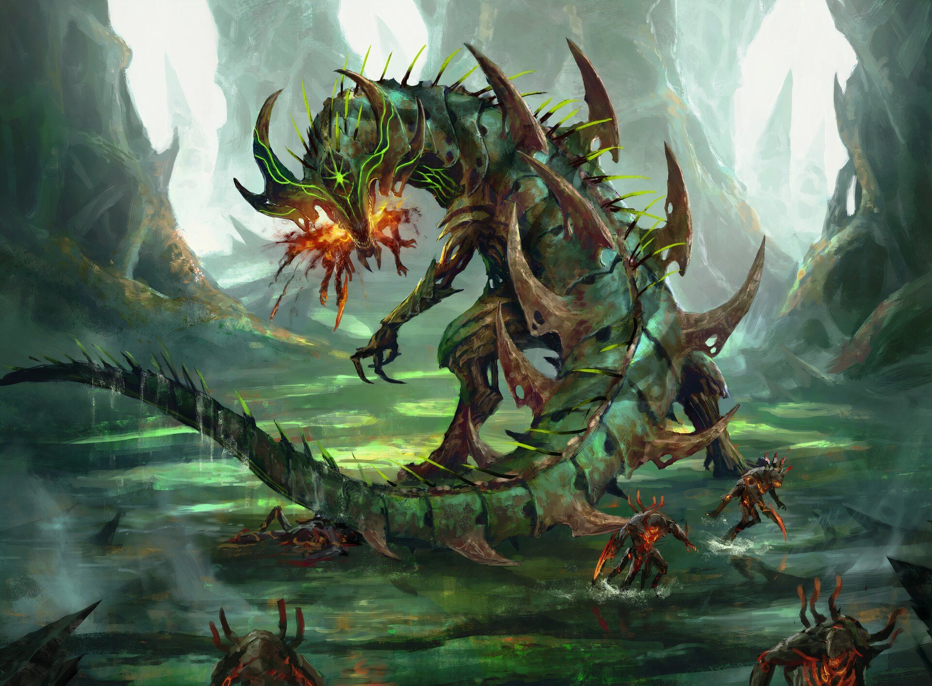 Image of Tyrranax Rex card art by Tuan Duong Chu