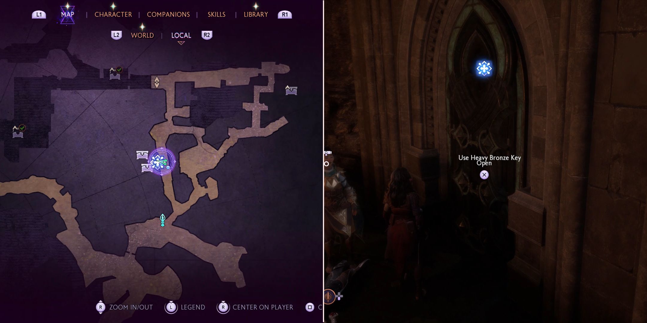 a hidden hoard ancient door location in dragon age the veilguard