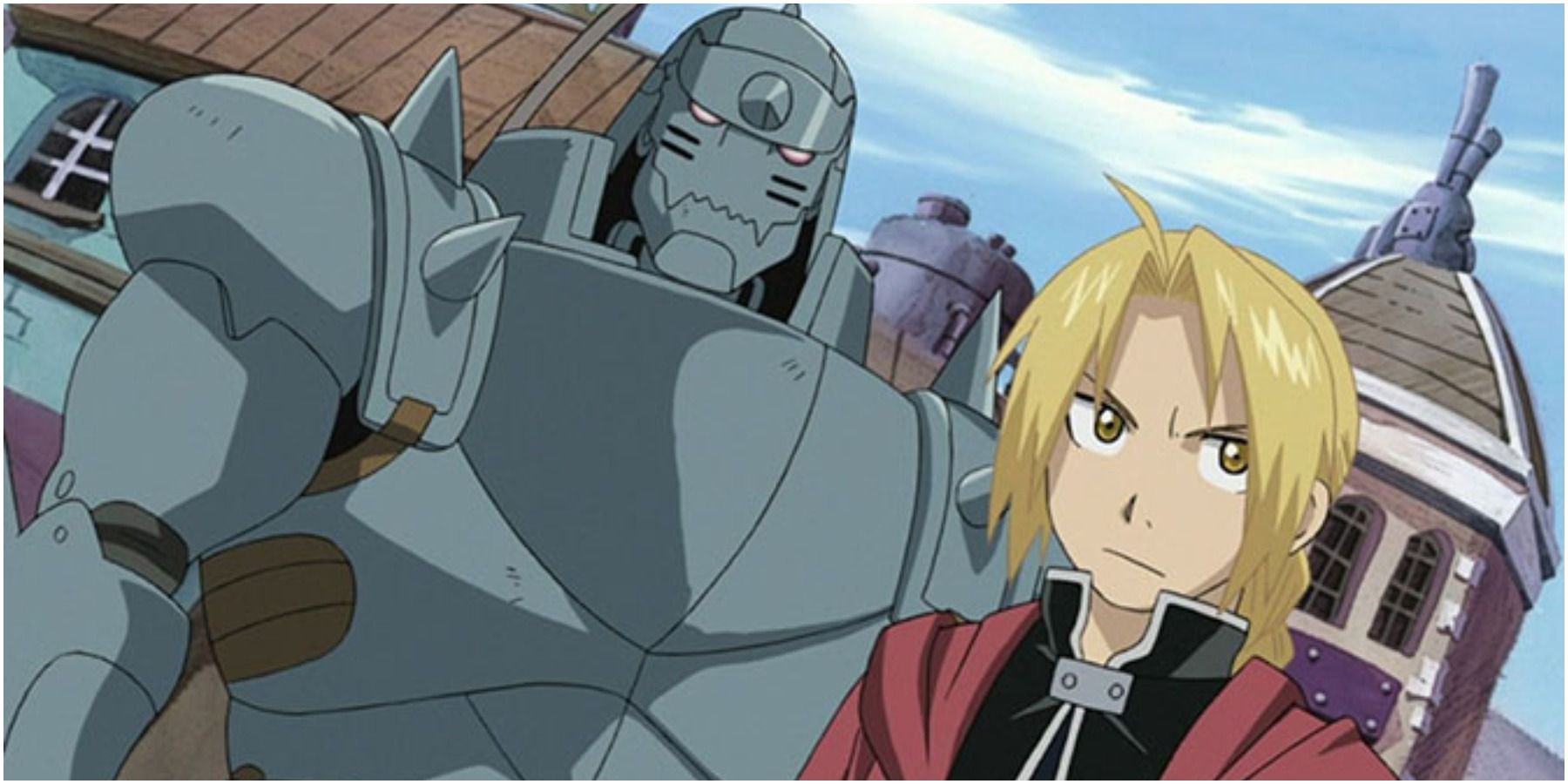 Edward & Alphonse Elric In The Capital In Full Metal Alchemist: Brotherhood