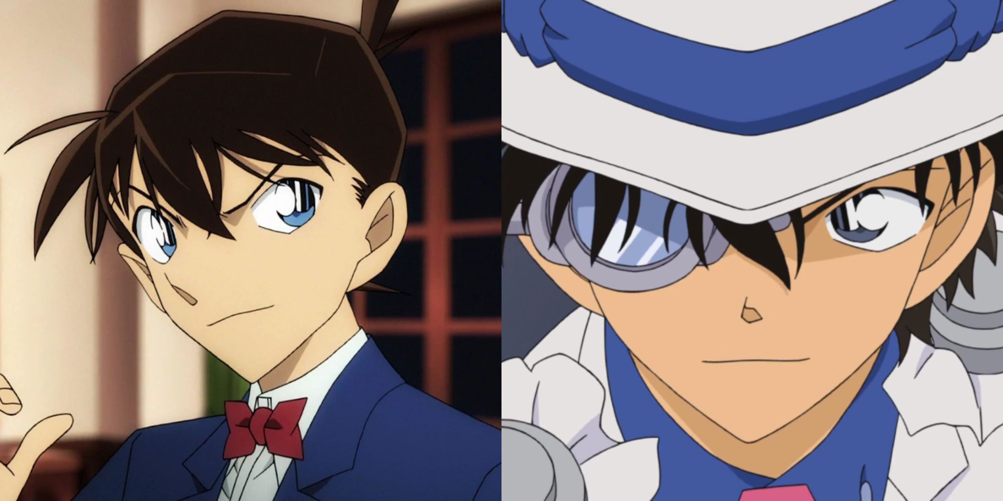 Shinichi and Kaitou in Detective Conan AKA Case Closed.-1