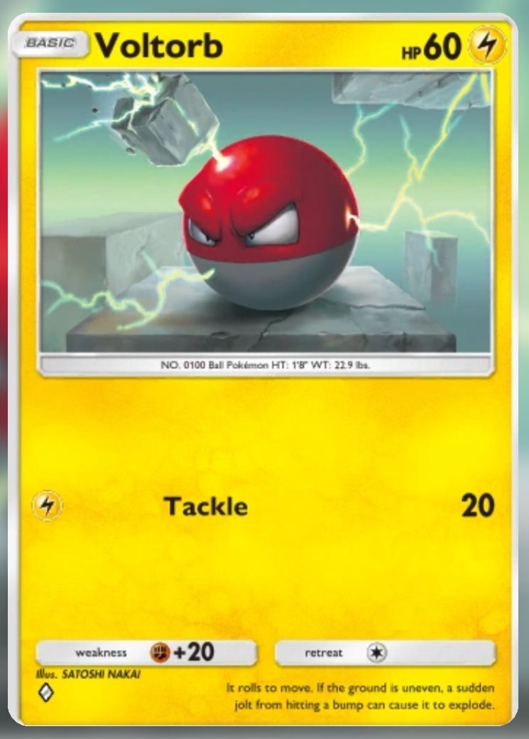 Pokemon Pocket Pikachu Genetic Apex Cards Voltorb