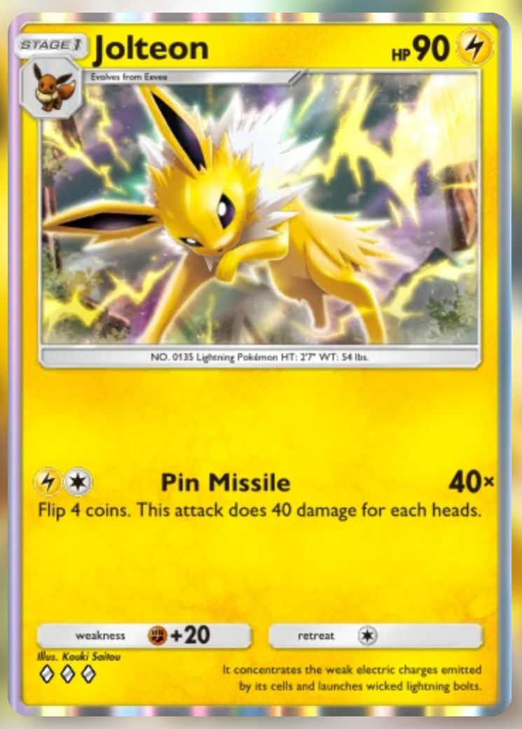 Pokemon Pocket Pikachu Genetic Apex Cards Jolteon