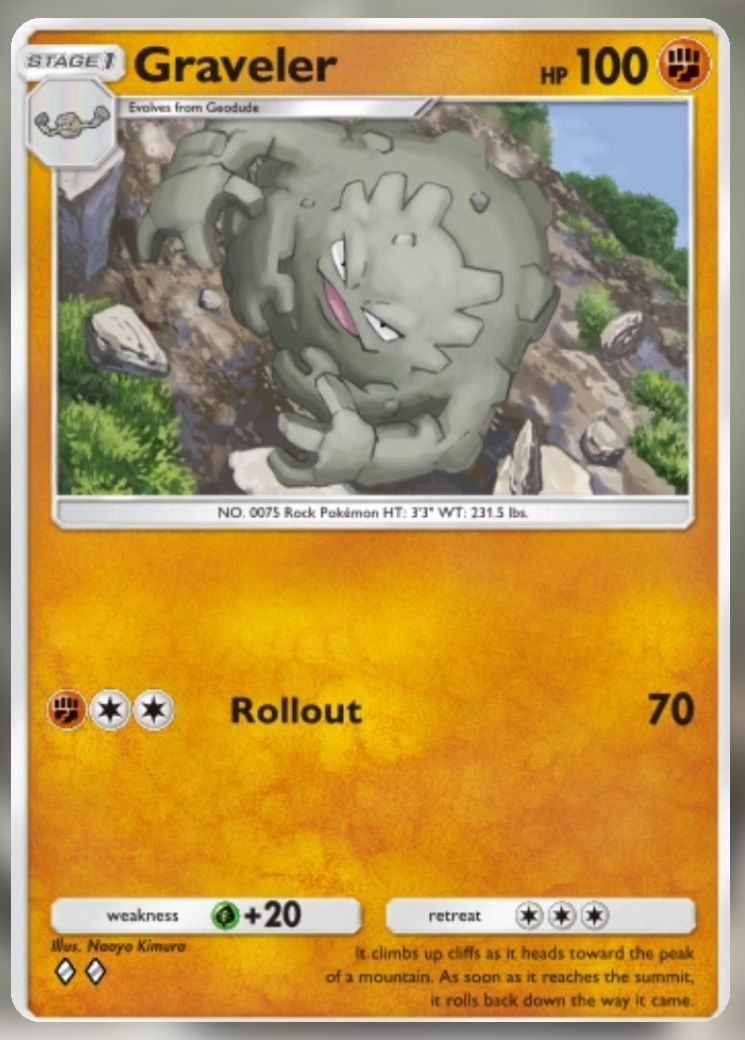 The Pikachu Genetic Apex Graveler from Pokemon Trading Card Game Pocket.