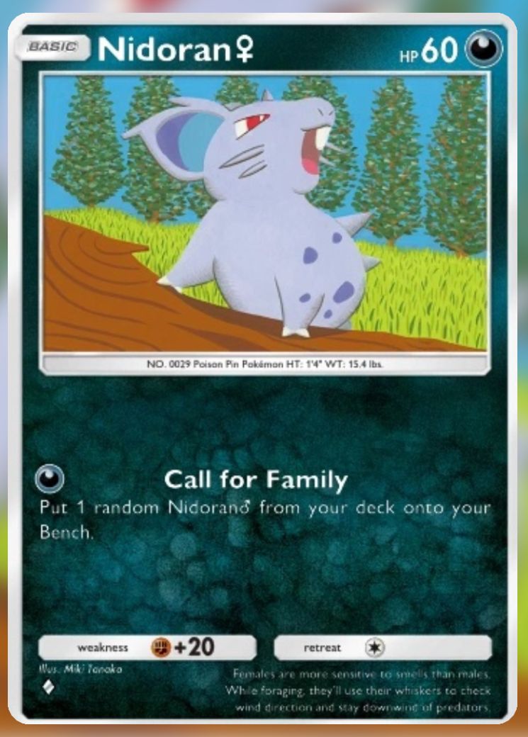 Pokemon Pocket Pikachu Genetic Apex Cards Nidoran F