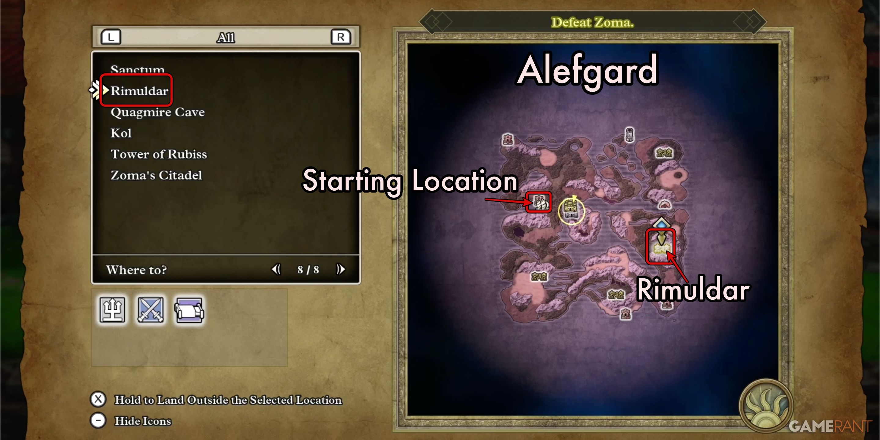 DQ3-Alefgard-Locations-Map