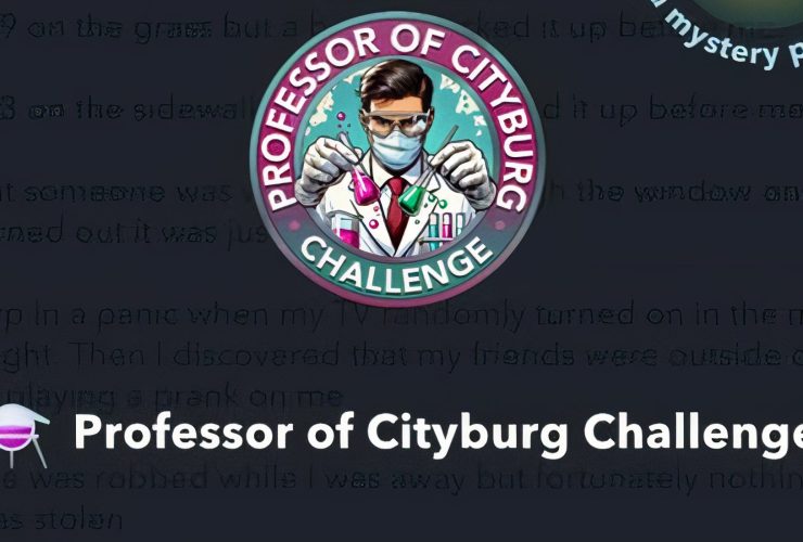 How To Complete The Professor Of Cityburg Challenge