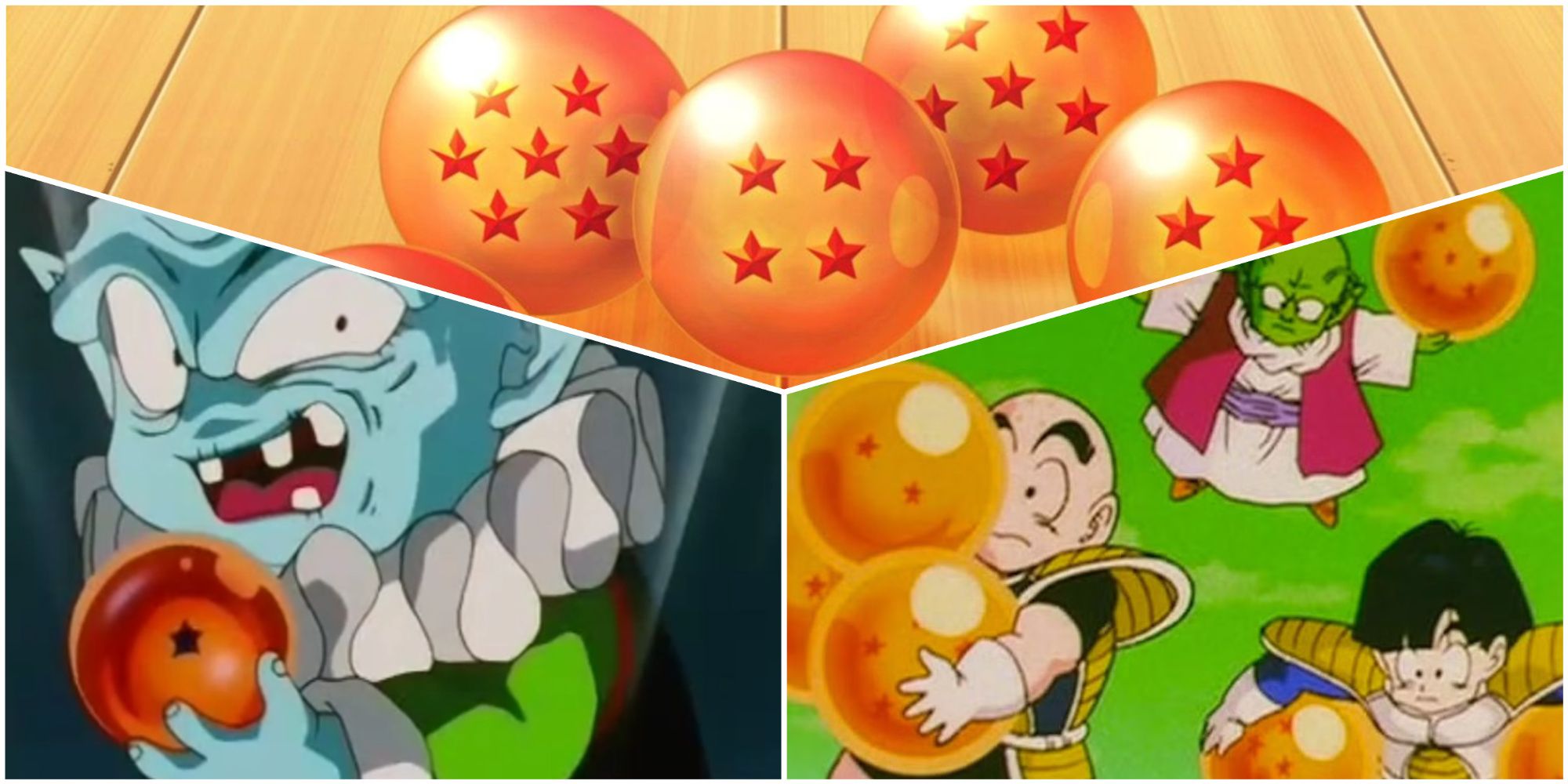 Every Dragon Ball- Earth's Dragon Balls Black Star Dragon Balls Namekian Dragon Balls