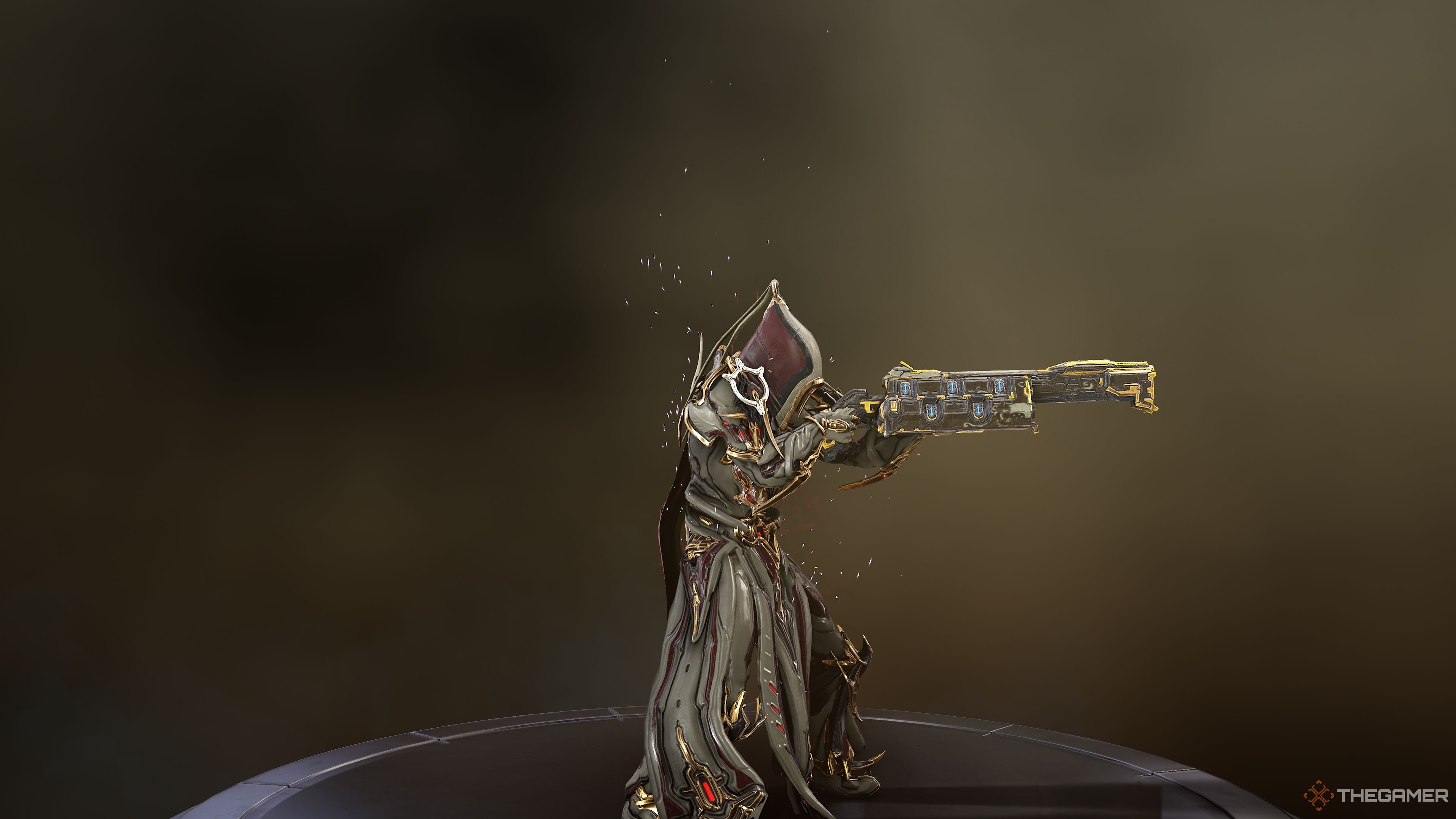 Warframe Harrow Holding Trumna