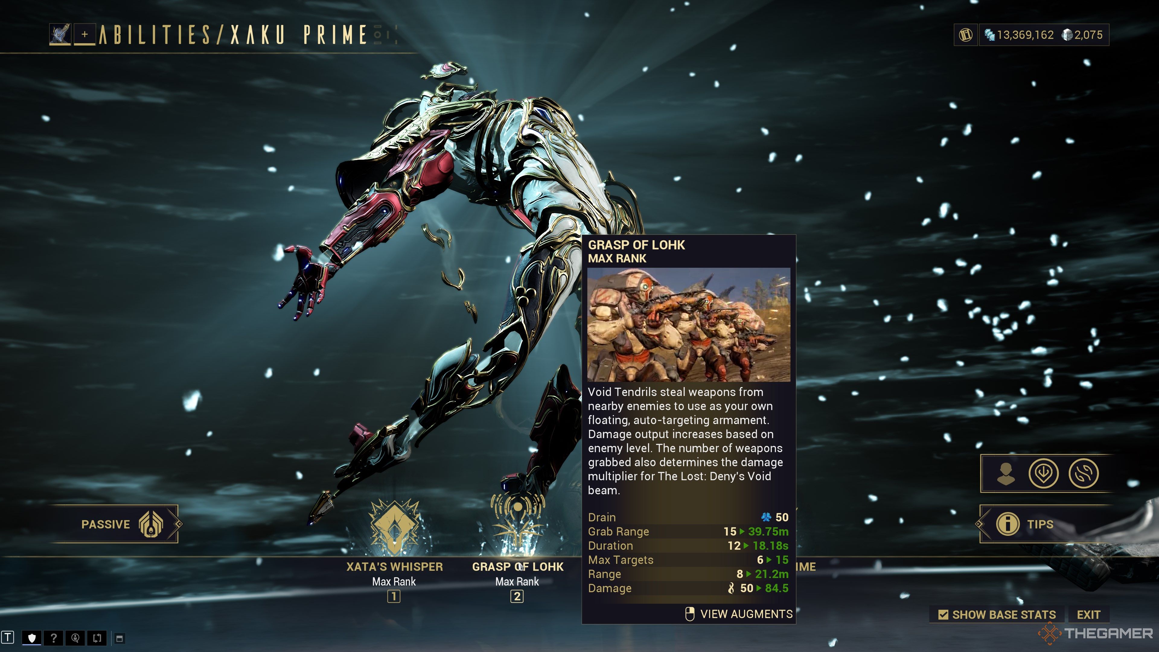 Warframe Xaku Second Ability