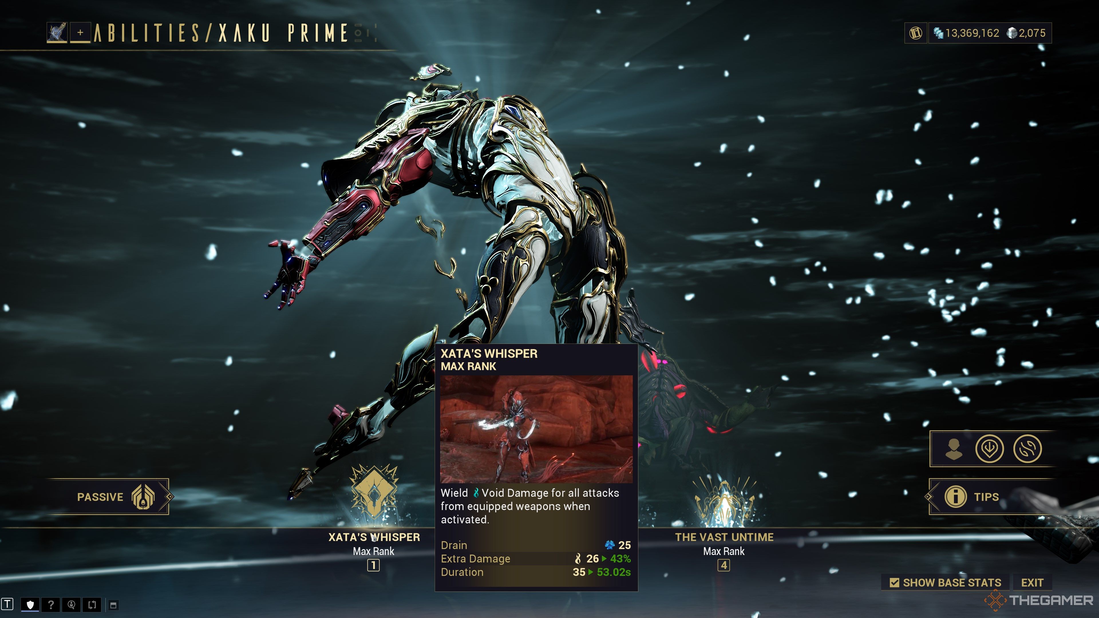 Warframe Xaku First Ability