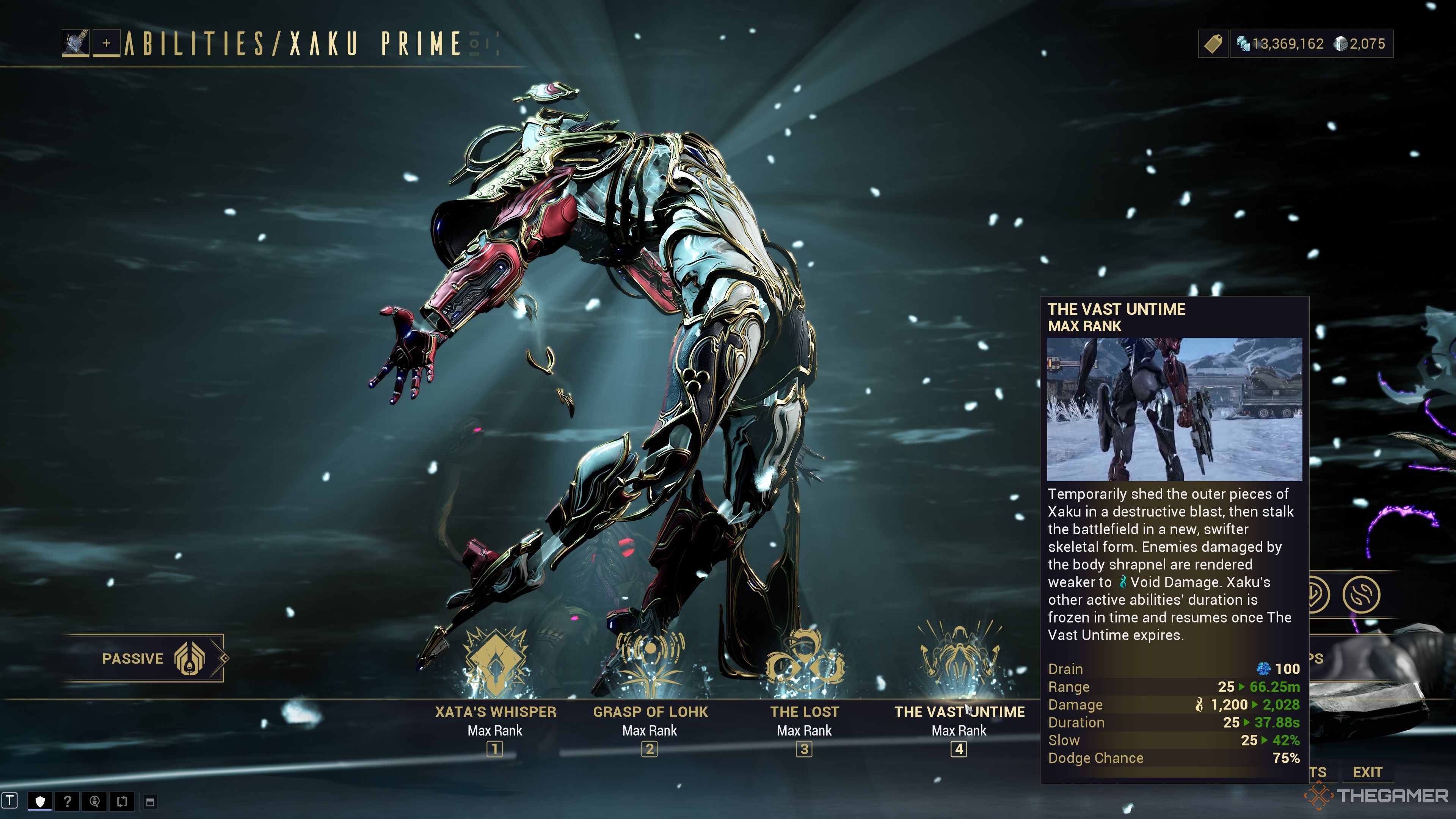 Warframe Xaku Fourth Ability