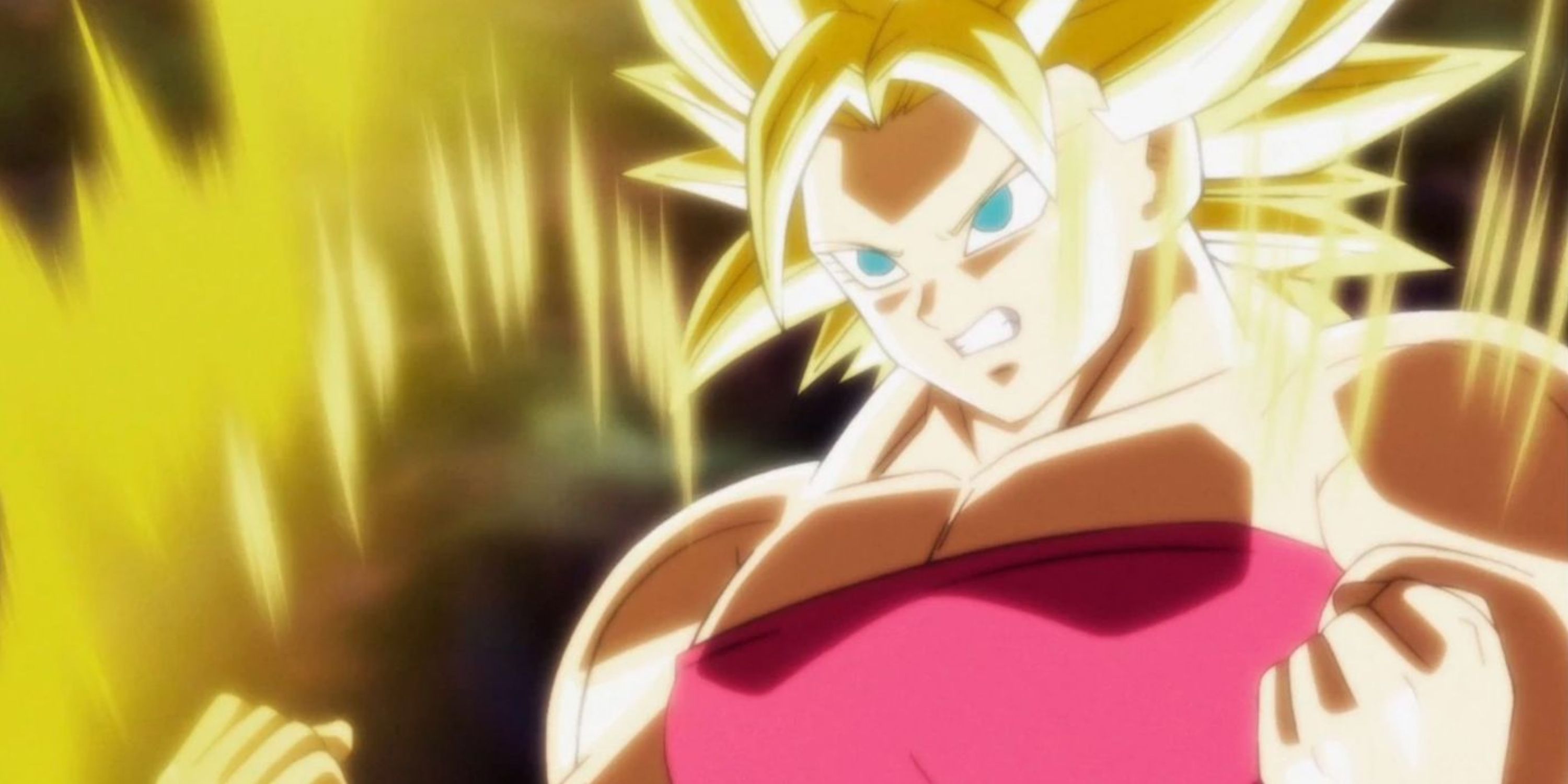 Super Saiyan Caulifla in Dragon Ball