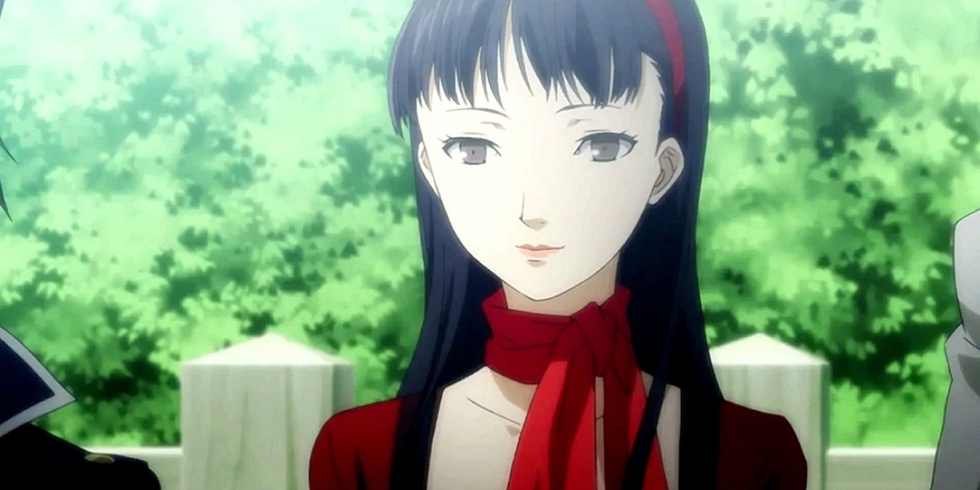 Yukiko Amagi saying goodbye to Yu in Persona 4 Golden.