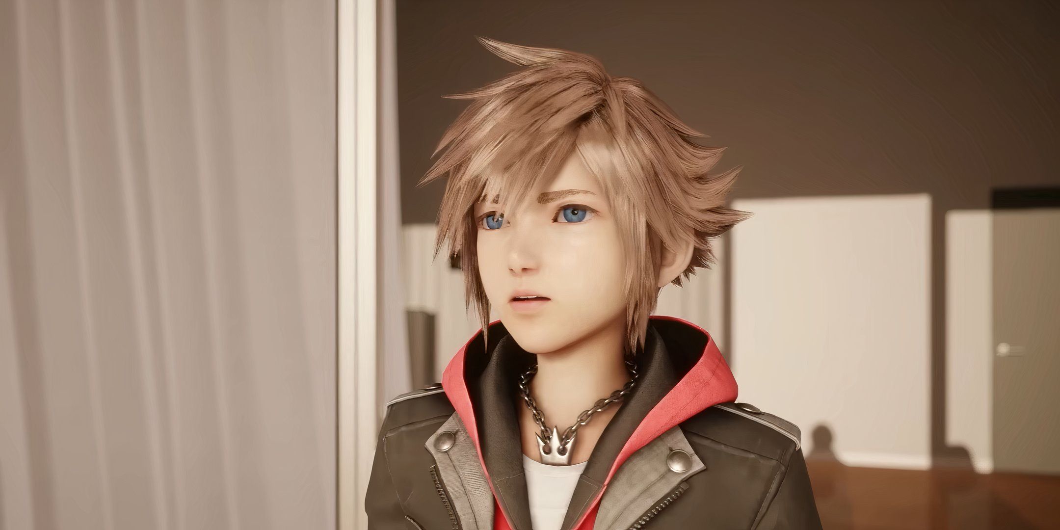 Sora in the reveal trailer for Kingdom Hearts 4.