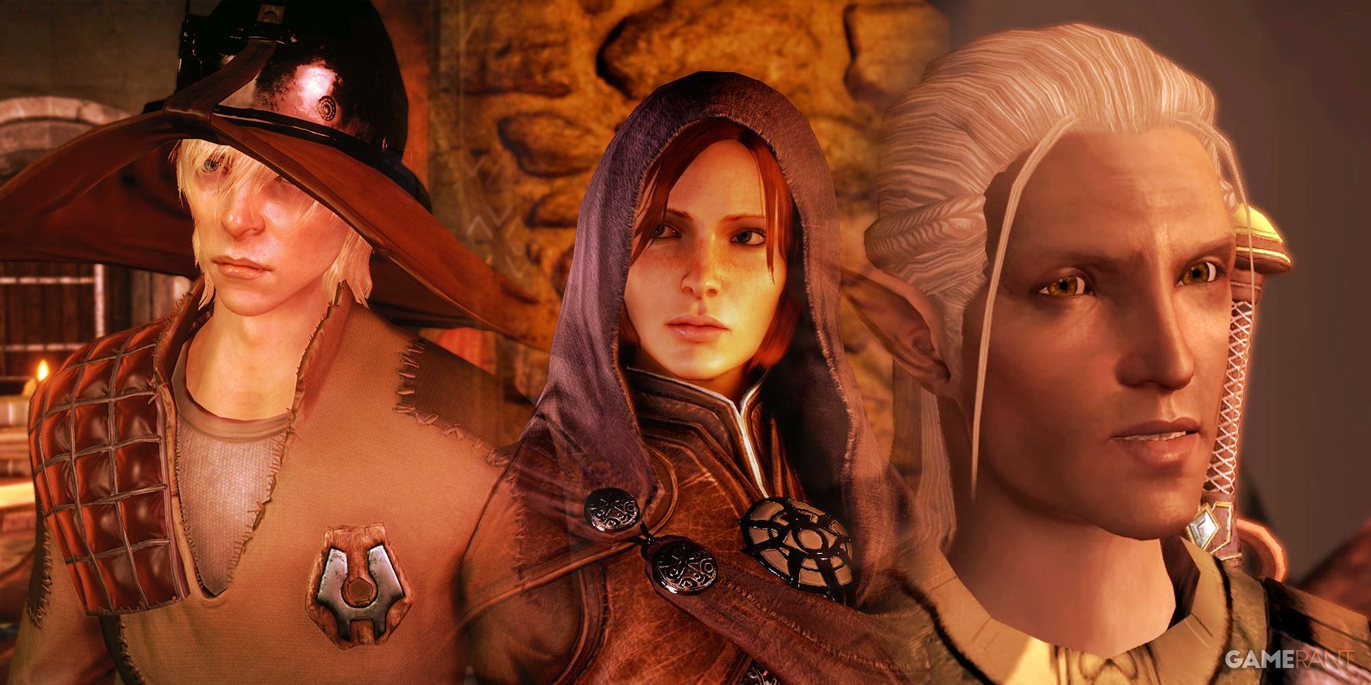 Dragon Age Assassins Cole, Leliana, Zevran Arainai