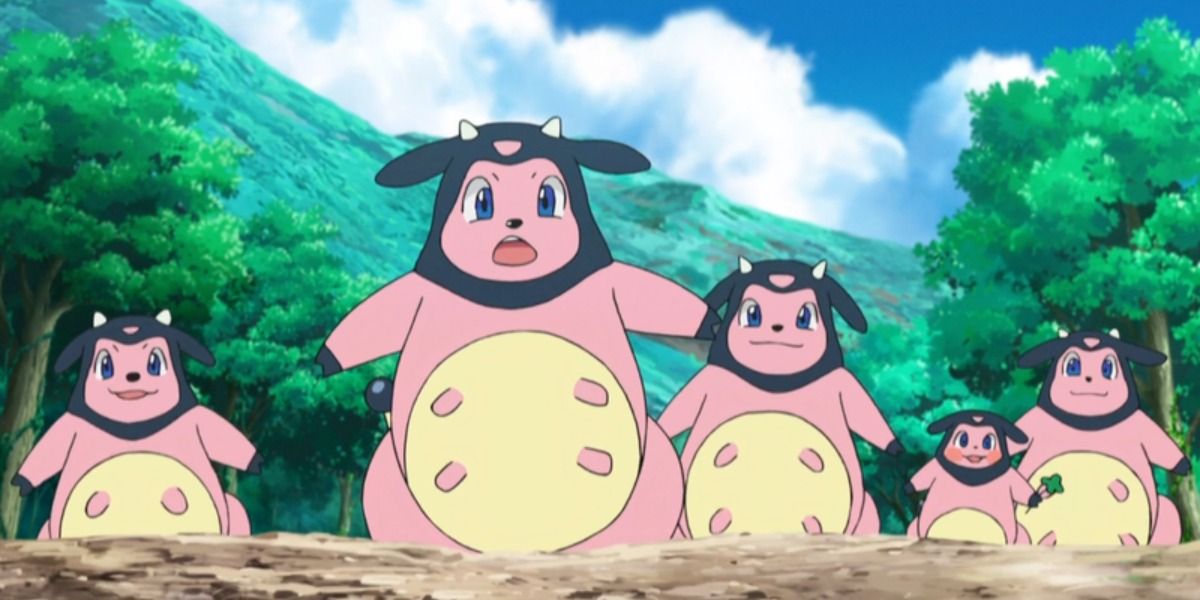 The Miltank Pokemon species