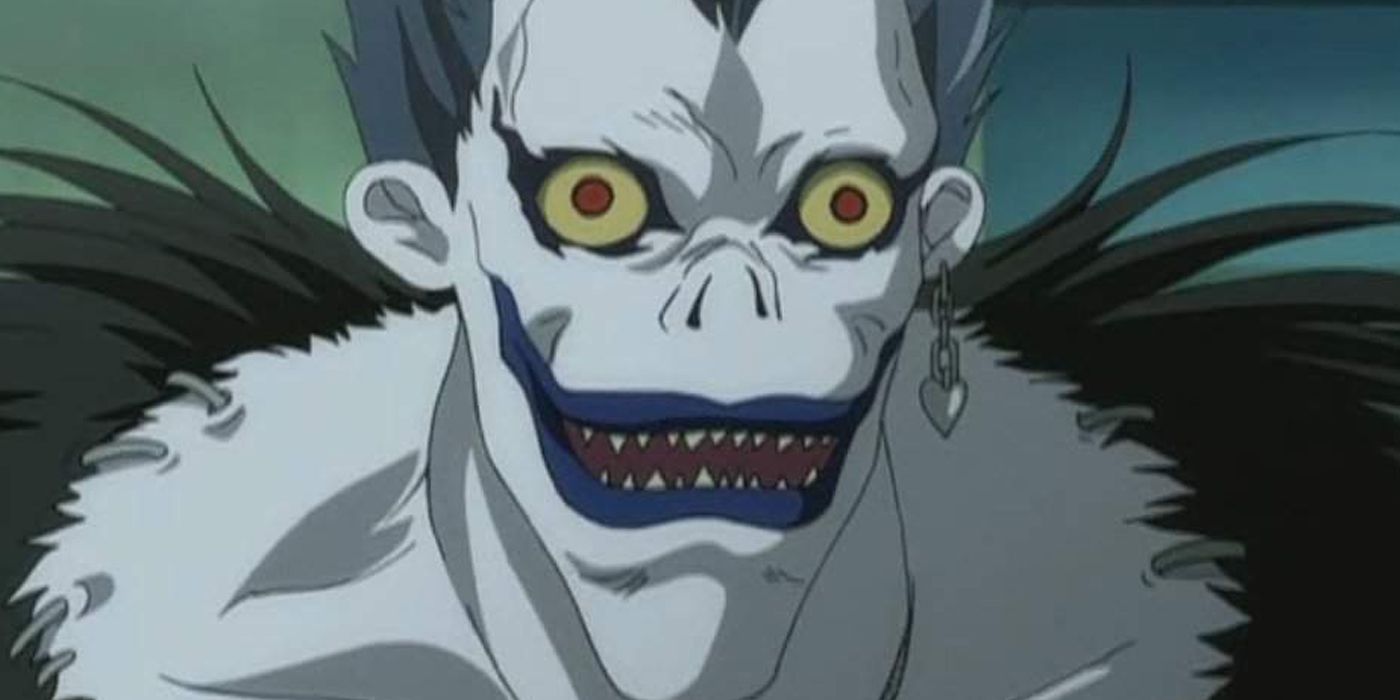 Ryuk Gives Light A Creepy Smile