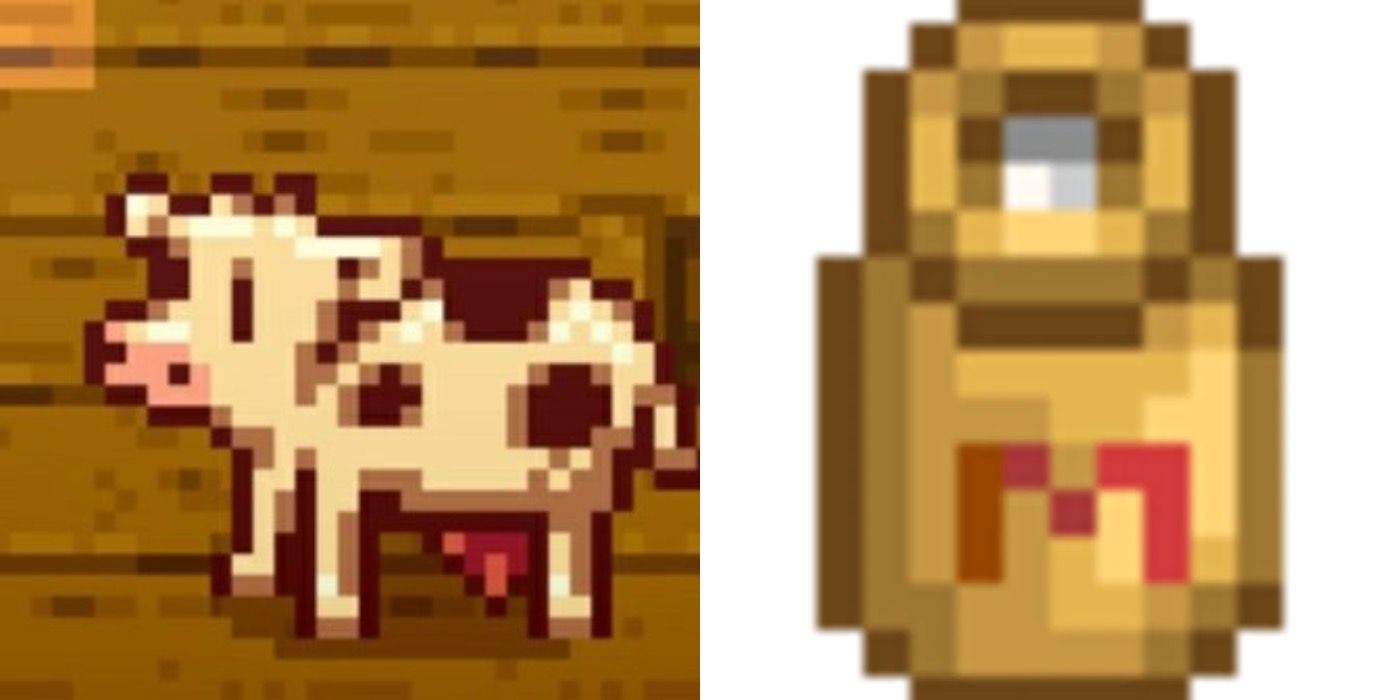 Stardew Valley cow's milk