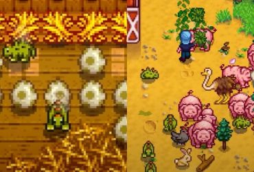 dino and ostrich rare animals in Stardew Valley