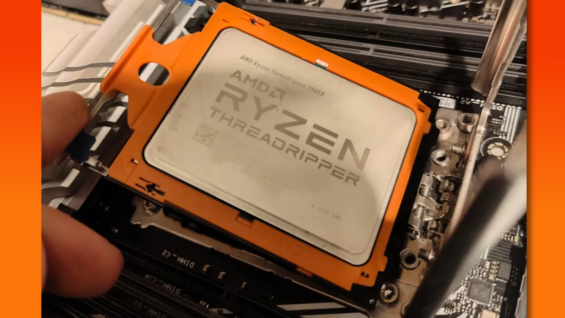 The AMD Ryzen Threadripper 3960X gaming CPU saved from the trash