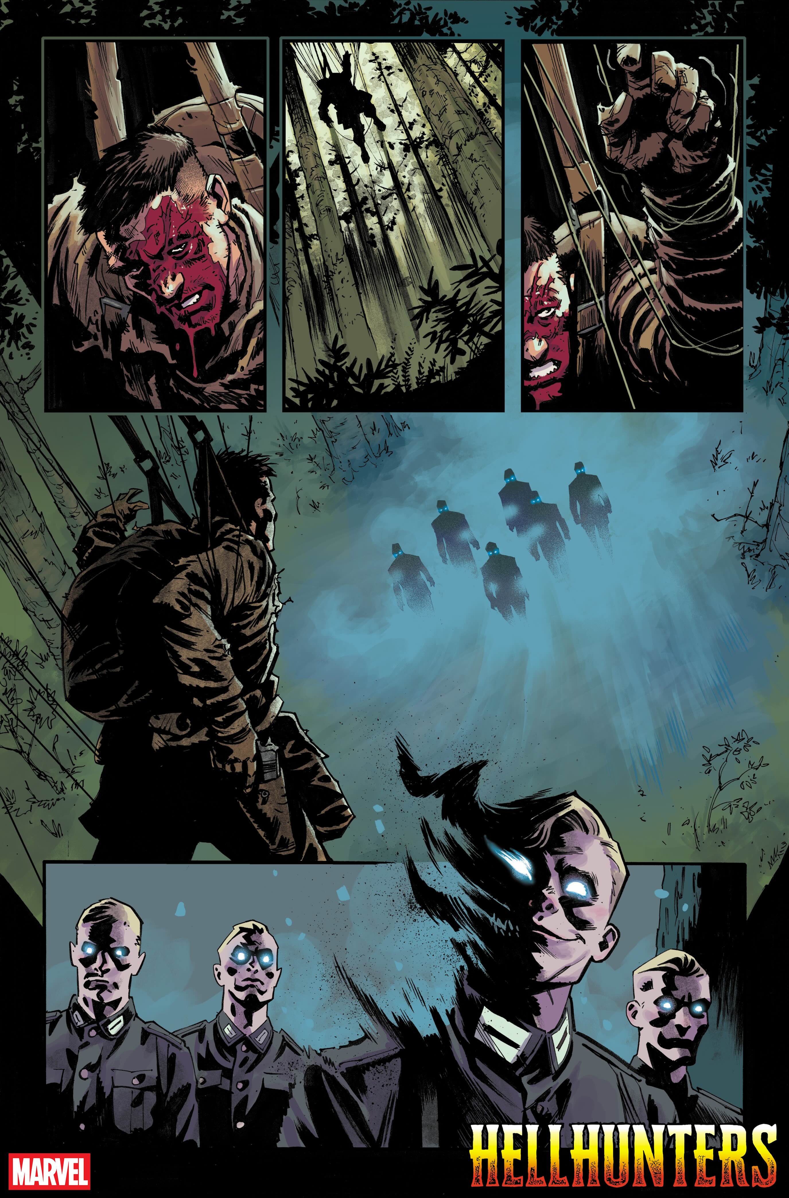 Interior art for Hellhunters #3.