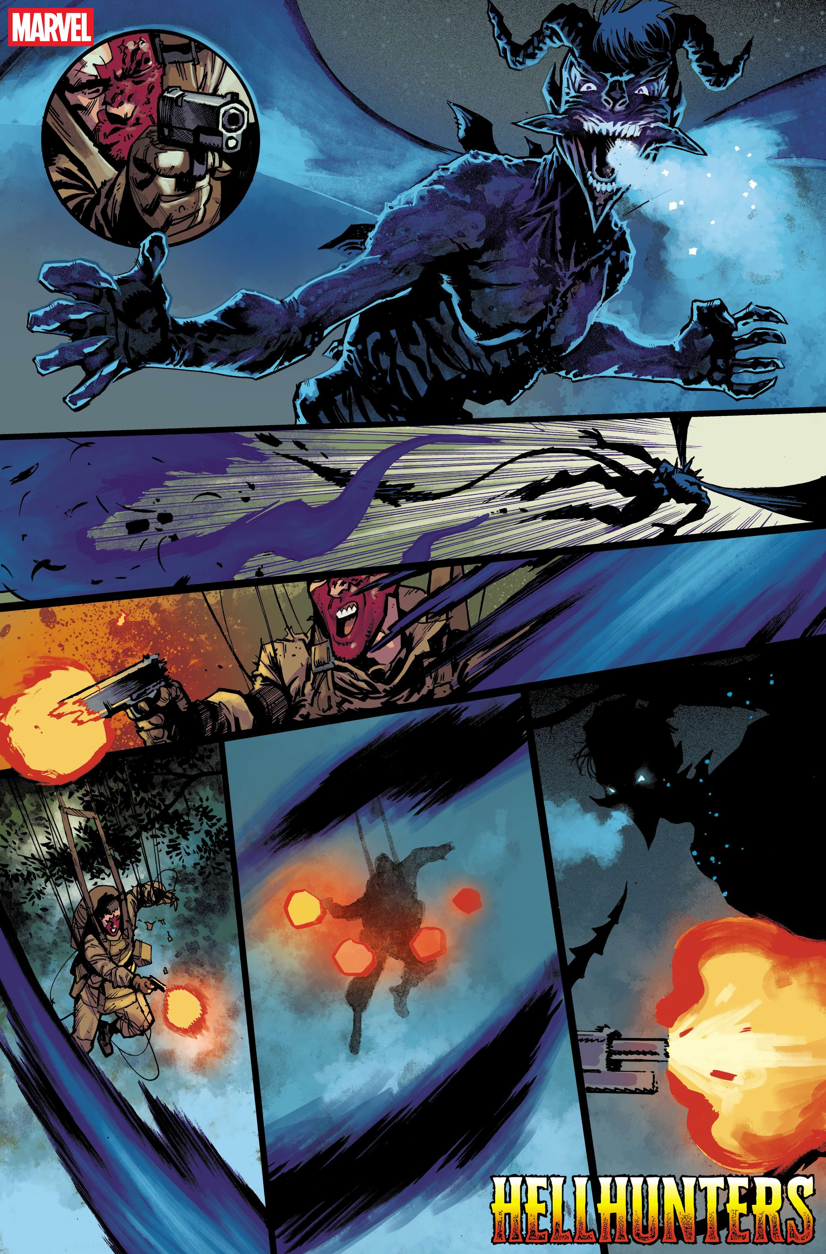 Interior art for Hellhunters #3.