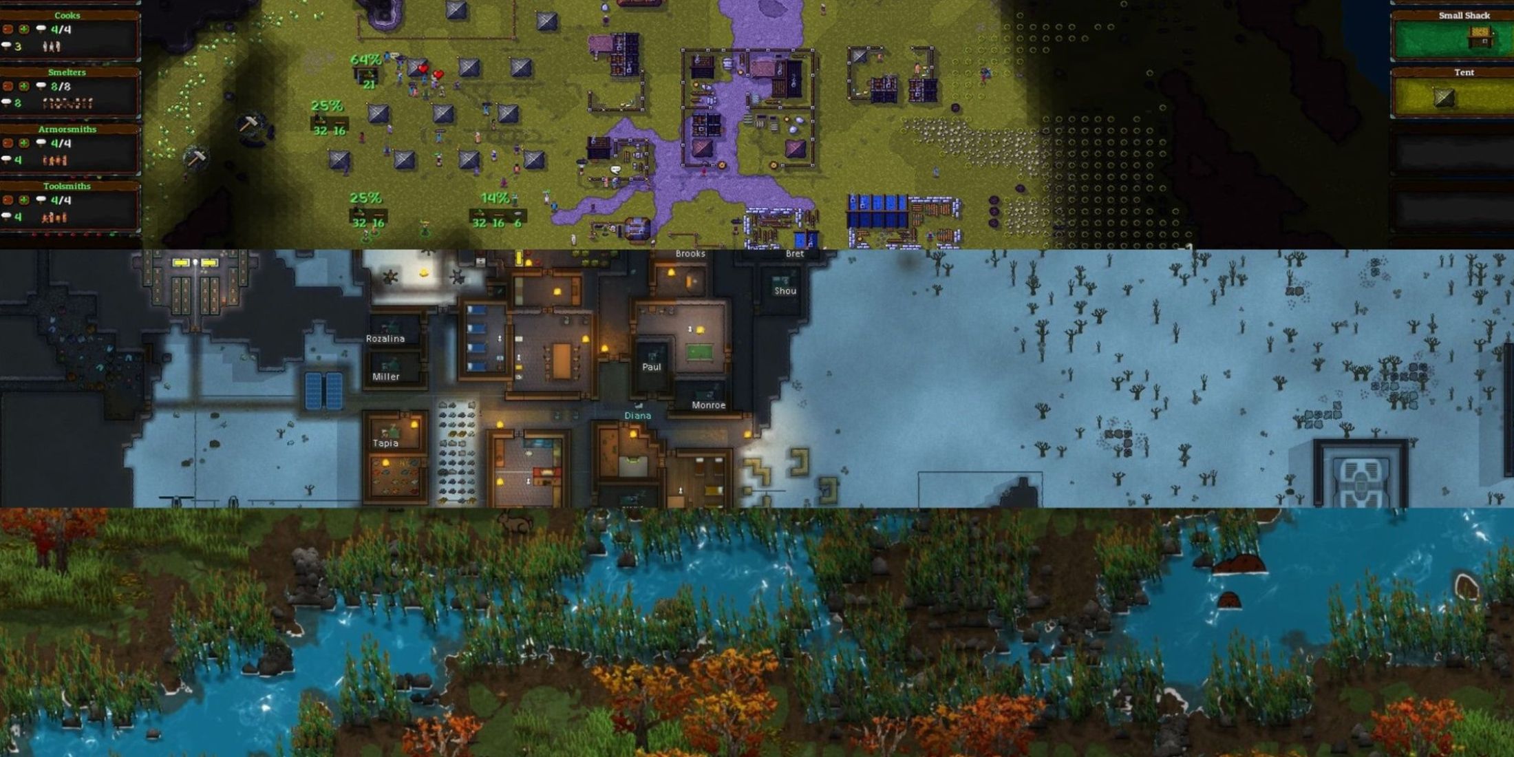 Rise to Ruins, Rimworld, Clanfolk collage