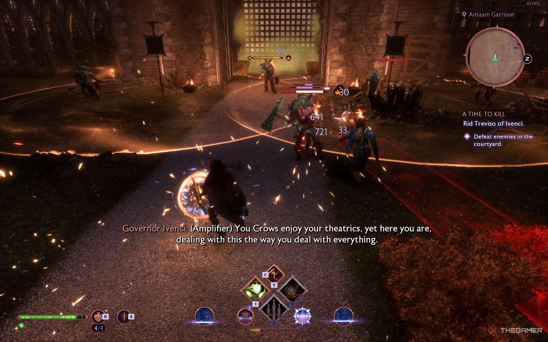 Rook and companions are fighting second wave of Antaam forces in Dragon Age The Veilguard.