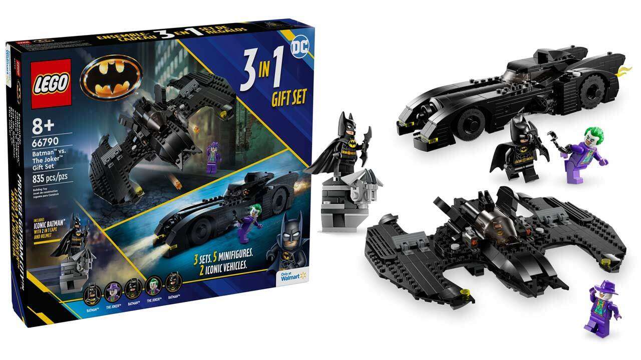 Walmart's Exclusive Lego Batman 3-In-1 Gift Set Is Back In Stock