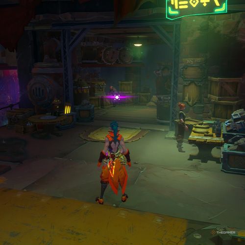 The player is standing next to the second Kyros Memory in Wayfinder