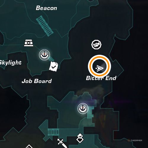 An orange circle shows the location of the third Kyros Memory in Wayfinder