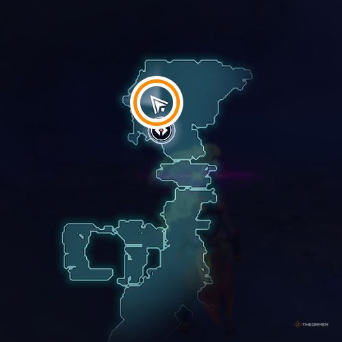 An orange circle shows the location of the eighth Kyros Memory in Wayfinder